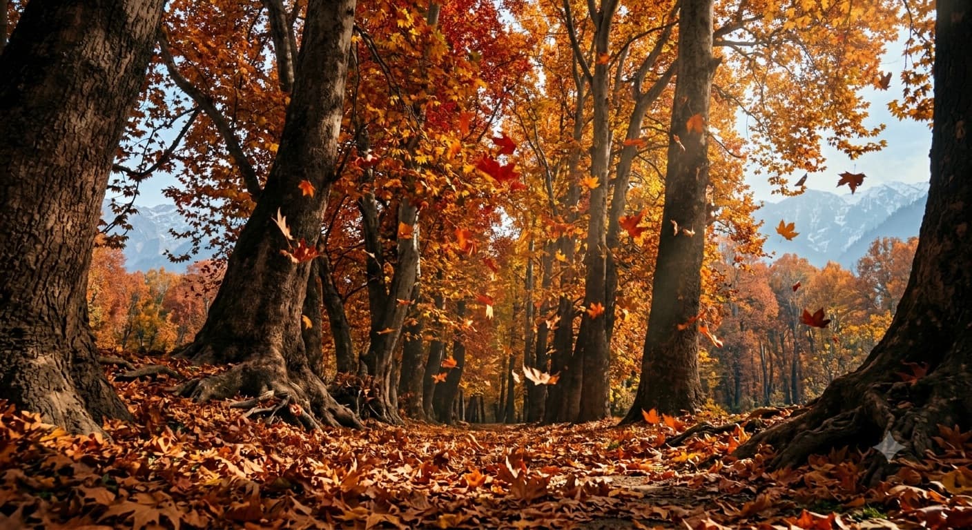 Autumn in Kashmir